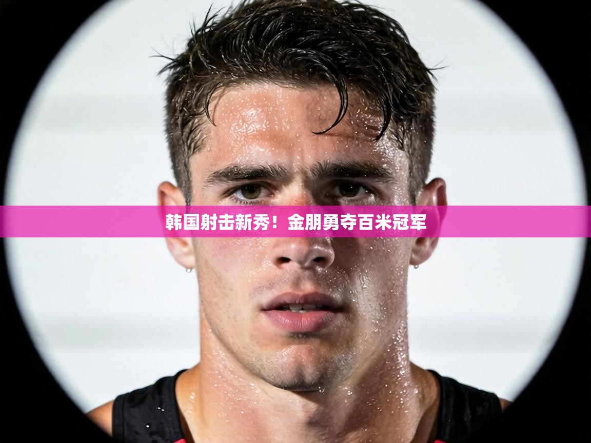 韩国射击新秀！金朋勇夺百米冠军  第1张