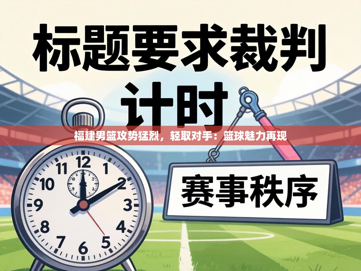福建男篮攻势猛烈,轻取对手:篮球魅力再现